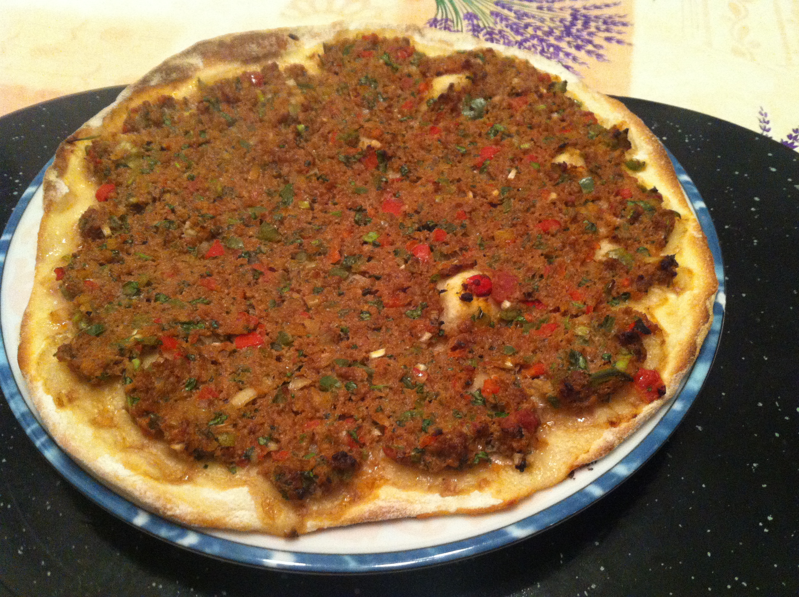 Türkische Pizza – Lahmacun